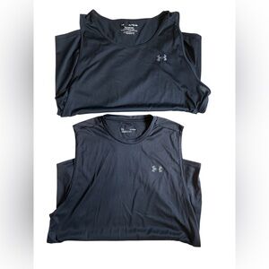 *Bundle of 2 XL Under Armour Black Men's Tank Tops
